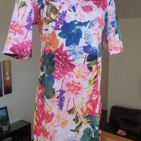 Cece floral dress size XS. - Picture 3 of 8